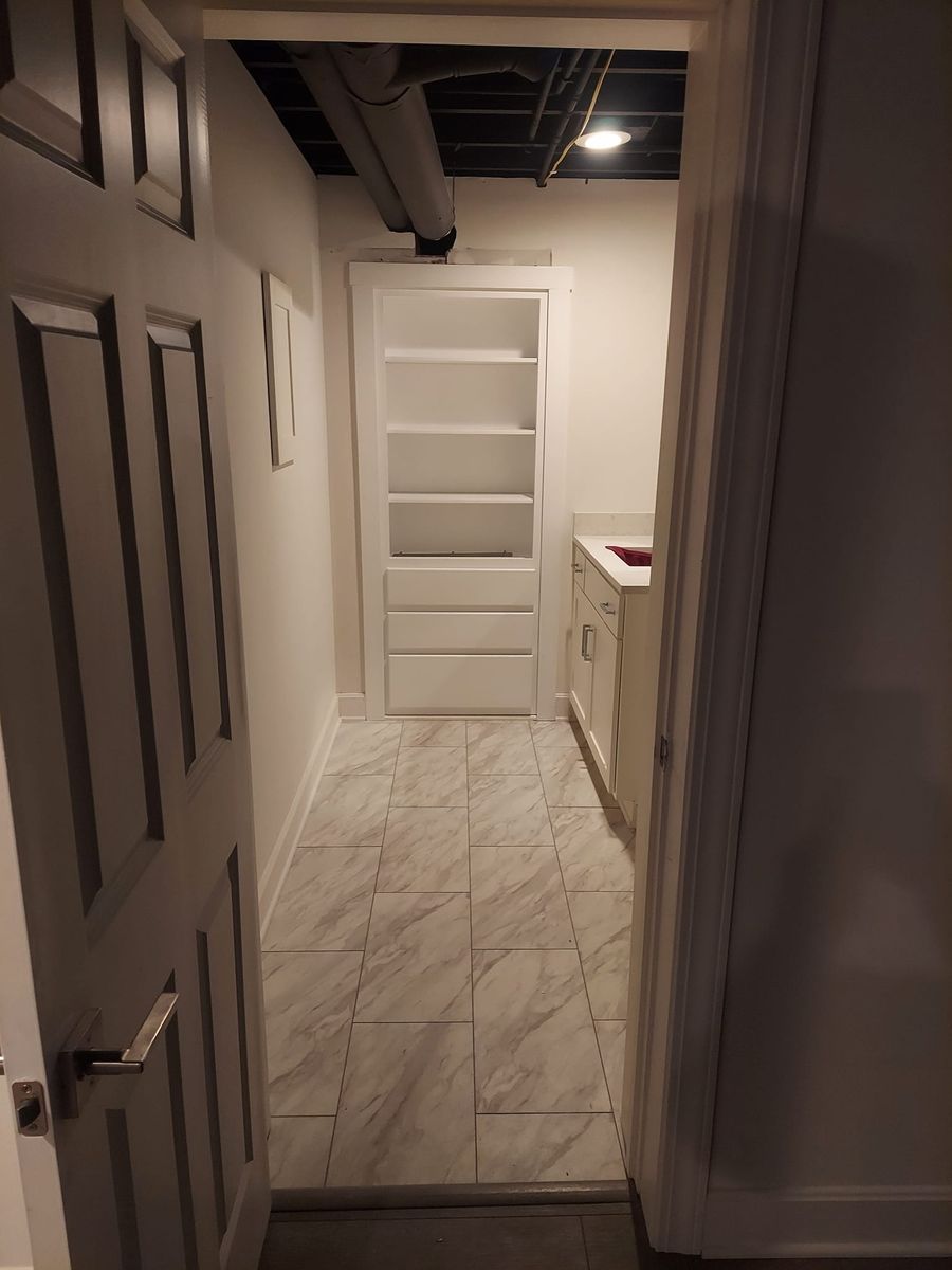 Finished Basement Hallway