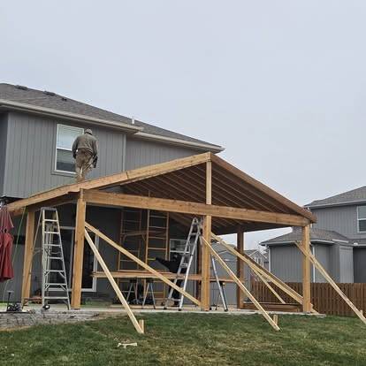 Covered Patio Build