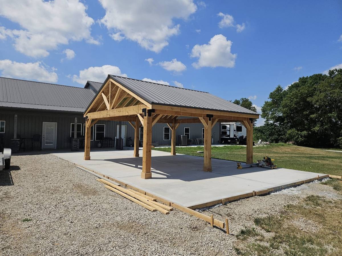 Timber Frame Pavilion
